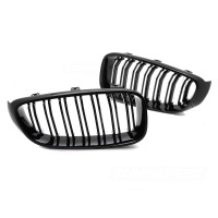 Grilles calandre BMW Serie 3 F34 - look M - Noir Brillant