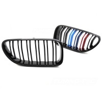 Grilles calandre BMW Serie 6 F12 F13 look M - 11-18 - Noir Brillant couleurs