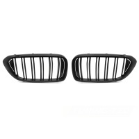 Grilles calandre BMW Serie 6 G32 look M - 17-20 - Noir Brillant