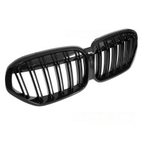 Grilles calandres BMW X1 F48 LCI 20-22 look performance - Noir Brillant