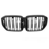 Grille calandre BMW X5 G05 LCI 23-26 - Noir Brillant look M