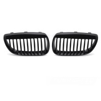 Grilles calandre BMW Serie 3 E92 E93 07-10 - Noir brillant