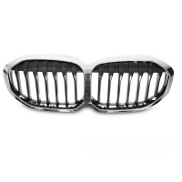 Calandre avant look Sport chrome / noir pour BMW Série 1 F40 19-24