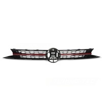Grille calandre VW Polo 6 (AW) 18-20 - look GTI - Noir