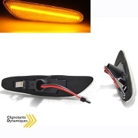 Clignotants repetiteurs LED dynamiques BMW E87 E46 E60 E84 E90 E92 E93 - Clair