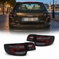 2 Feux arriere AUDI A3 Sportback fullLED Dynamique 03-08 look 8V - Rouge Noir