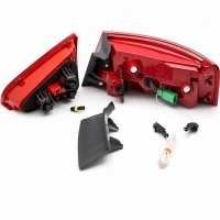 2 Feux arrière Audi A5 8T / 8F 11-16 - Full LED - Rouge fumé
