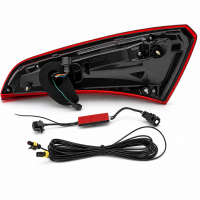 2 Feux arriere LED AUDI Q5 08-12 - dynamiques LED - Rouge fume