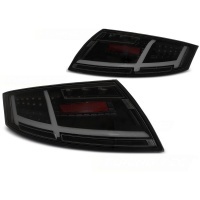 2 Feux arriere AUDI TT 8J LTI - Noir Fumé - Cligno dynamique