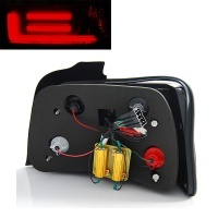2 feux arriere BMW Serie 3 E36 berline LED BAR 90-99 - Rouge