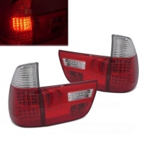 2 Feux arriere LED BMW X5 E53 99-03 - Rouge