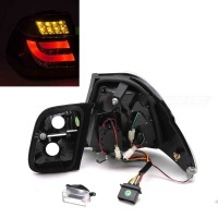 2 Feux arriere BMW E46 Berline Clignotant LED 01-05 phase 2 - Noir