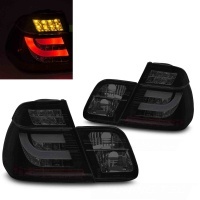 2 Feux arriere BMW E46 Berline Clignotant LED 98-01 phase 1 - Noir Teinté