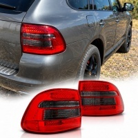2 Feux pour Porsche Cayenne 9PA LED 03-07 - Fumé Rouge