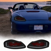 2 Feux fullLED pour Porsche Boxster 986 96-04 dynamiques - Noir