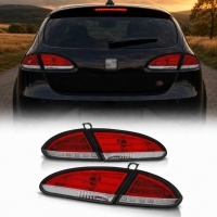 2 Feux SEAT Leon 2 - 05-09 - LED BAR - Rouge