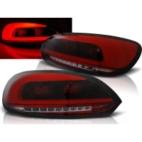 2 Feux arriere VW Scirocco 08-14 LED LTI - Rouge teinté