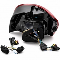 2 Feux arriere VW Polo 6R 6C dynamiques - fullLED look lazer - Fumé