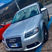 2 Phares avant AUDI A3 (8P) - LTI - Noir