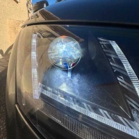 2 Phares xenon AUDI TT 8J phase 2 10-14 - look Matrix LED - AFS - Noir