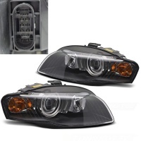 2 Phares xenon D1S AUDI A4 B7 (8E) 04-08 - Noir