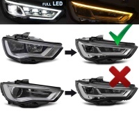 2 Phares Full LED dynamiques AUDI A3 8V 12-16