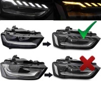 2 Phares Full LED dynamiques AUDI A4 B8 facelift 12-15