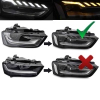 2 Phares xenon Full LED dynamiques AUDI A4 B8 facelift 12-15