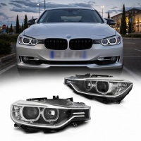2 Phares BMW Serie 3 F30 - DEPO V2 LED 11-15 - Noir