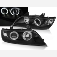 2 Phares avant BMW Z3 Angel Eyes CCFL 96-02 - Noir