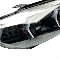 2 Phares BMW Serie 3 E90 E91 Angel Eyes LED 05-12 look Iconic 2 - Noir