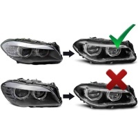 2 Phares FullLED BMW F10 F11 10-13  - Angel Eyes