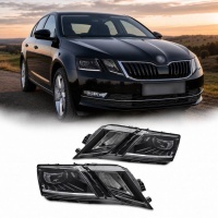 2 Phares avant Skoda Octavia III Liftback / Combi 16-20 - Full LED DRL