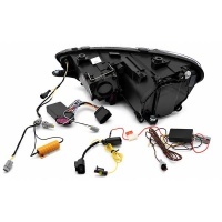 2 Phares fullLED dynamiques avant VW Scirocco xenon 08-14  - Noir - sans certificat