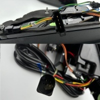 2 Feux SEAT Leon 3 5F 12-20 - LED BAR dynamiques - halogene - Noir