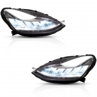 2 Phares LED dynamiques Tesla Model 3 Model Y 17-22 - Noir Rouge