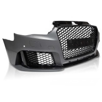 Pare choc avant AUDI A3 8V 12-16 - Look RS3 - Noir brillant - PDC