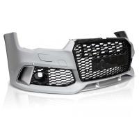 Pare choc avant AUDI A7 4G 15-18 - Look RS7 - Noir - PDC ACC