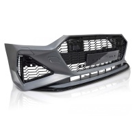 Pare choc avant AUDI A7 4K 18-23 - Look RS7 - Noir - PDC ACC Camera