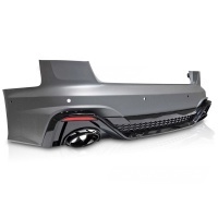 Pare choc arriere AUDI A4 B9 berline 20-24 - Look RS4 - PDC