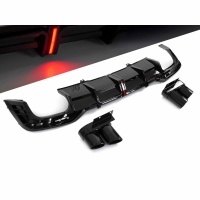 Diffuseur arriere AUDI A5 F5 19-23 - Look RS5 F1