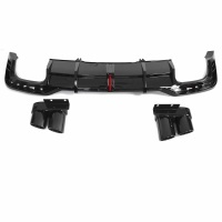 Diffuseur arriere AUDI A5 F5 19-23 - Look RS5 F1