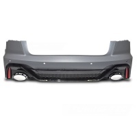 Pare choc arriere AUDI A6 C8 4A berline 18-22 - Look RS6 - Noir