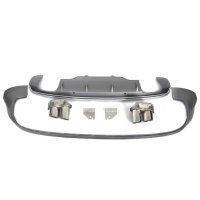 Diffuseur arriere AUDI Q5 8R 08-12 - Look S - Argent