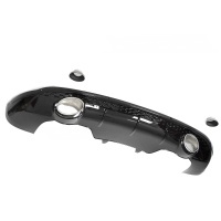 Diffuseur arriere AUDI Q5 8R phase 2 12-16 - Look RS - Noir Brillant