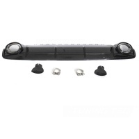 Diffuseur arriere AUDI Q7 4M 15-19 - Look RS - Noir Brillant