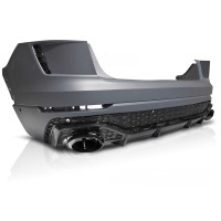 Pare choc arriere AUDI Q8 18-25 - Look RSQ8 - Noir