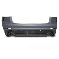 Pare choc arriere AUDI Q8 18-25 - Look RSQ8 - Noir