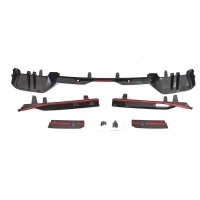 Diffuseur arrière look M-Perf noir brillant pour BMW Série 5 G60 / G61 - 23-26
