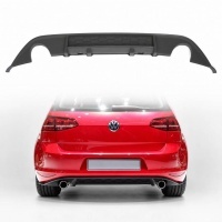 Diffuseur arriere double look GTI VW GOLF 7 12-17